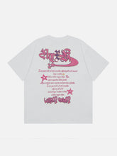 Foam Letter Print Tee